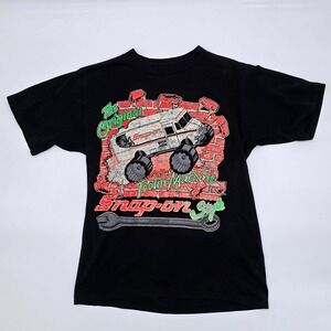 Vintage Snap On Tools The Original Toolin Machine Graphic 50/50Shirt Size S USA